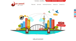 Desktop Screenshot of airconnectindia.com